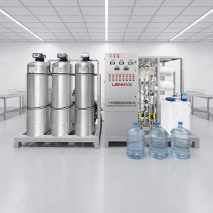 Reverse Osmosis Water Treatment Machine 2000L/H Industrial Stainless Steel Drinking Water Filtration Machine