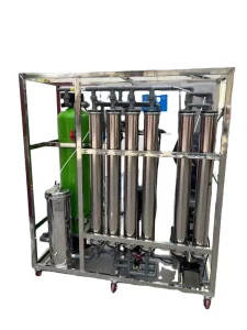 Reverse Osmosis Water Treatment Machinery with Steel Pressure Vessel 500L Capacity 500L/H 220V/380V 2kW