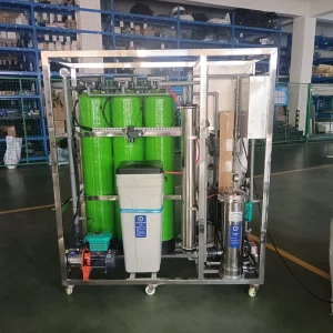 Reverse Osmosis Water Treatment Plant with PLC-Controlled Pump and Motor for Pure Water Production