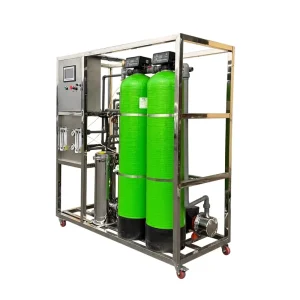 Reverse Osmosis Water Treatment System PLC Controlled Pump Driven 250L-1000L Drinking Water Purification Plant