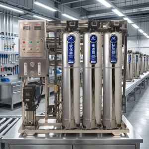Reverse Osmosis Water Treatment System with Drinking Water Filter for Hotels, Manufacturing Plants, and Retail