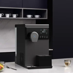 Ro Desktop Sparkling Water Filter Purifier Instant Hot Cold Soda Water Dispenser with Temperature Setting