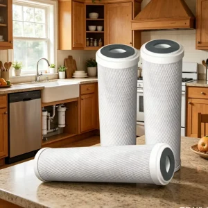 RoHS Certified CTO Carbon Block Water Filter Cartridge Replacement for Home and Hotel Sink Filters