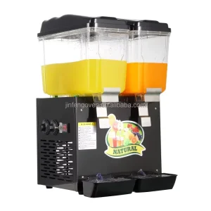 Rotating Fruit Juice and Cold Beverage Dispenser with 1 or 2 Tanks