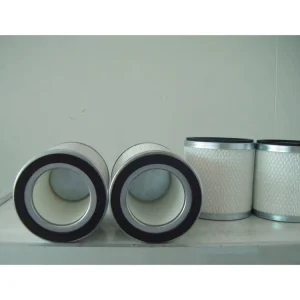 Round Mini Pleat HEPA Filters H13 Cylindrical Filter