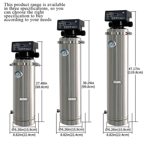 SKZD159-6000L/H Self-Cleaning Fully Automatic 10nm Stainless Steel Ultrafiltration Water Filter Tankless Electric Outdoor