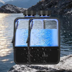 SPE PEM H2 Water Cup 350ml Portable Electric Smart Alkaline Hydrogen Rich Water Generator Bottle