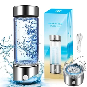 SPE PEM Hydrogen Rich Water Bottle Sport Glass Water Bottle Generator