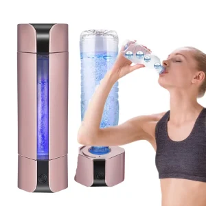 SPE PEM Hydrogen rich Water Bottle Molecular Hydrogen Water Generator for Health