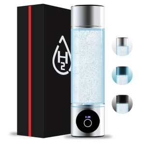 SPE PEM Rich Hydrogen Water Generator Portable Battery Powered 450mL Cold RV Household Use 8000ppb Concentration