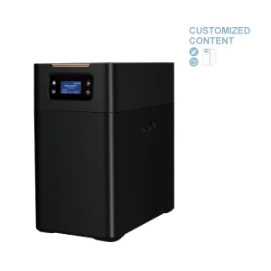 SS-HK2 Small Cabinet Automatic Water Softener with Twin Resin Tanks