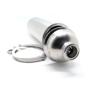 SS304 SS316L Sanitary Inline Strainer 100mesh In Line Wine Wort Ferrule Filter Tri Clamp Valves Manual for Water Pipe Filters