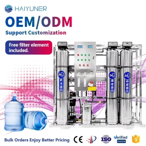 Salty Water 500 LPH Water Purification System with Softener Salt for Livestock