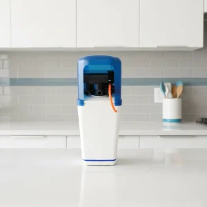 Sanitary Grade Water Softener System 500L/Hour Corrosion-Resistant Valve Tank 220V for Household/Commercial Use