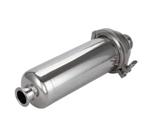 Sanitary Stainless Steel SS304 Tri-Clamp Ends Food Grade Straight Filter Tube Strainer