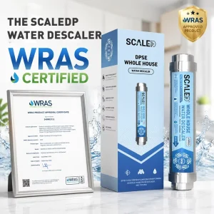 Scaledp Water Filter for Home Stainless Steel Water Treatment System Easy Installation Whole House Water Descaler