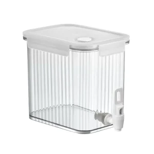 Sealed Plastic Beverage Dispenser, 2.5L/3.5L, for Iced Tea and Lemonade