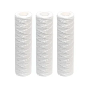 Sediment 10 Inch Whole House String Wound Sediment Filter for Water Replacement Cartridge