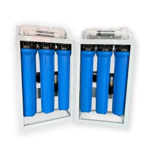 Self-Cleaning Manual 5-Stage Ceramic Water Treatment Purification Filtration System RO Pre-Filter Portable for Household Hotel