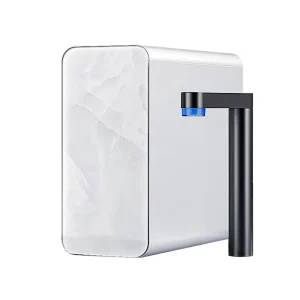Self-Cleaning Plastic 6-Stage Dual-Outlet Instant RO Water Filter with Electric Faucet and Touch Screen for Household Use