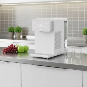 Self-Cleaning UV RO Water Dispenser with Water Tank or Direct Pipe Connection Hot and Cold Water Purifier