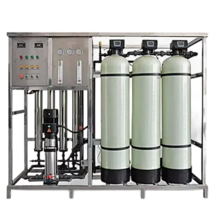 Self cleaning Electric Reverse Osmosis Water Filter System Stainless Steel 1 Ton Flow Rate Household Use Portable Design