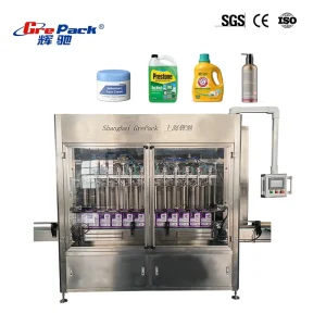 Servo-Controlled Lotion Viscous Liquid Filling Machine for Cosmetics