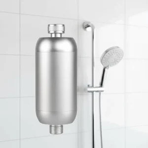 Shower Filter 15 Stages Aluminum Alloy Shell Shower Filter Remove Chlorine Health Skin