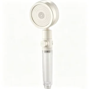 Shower Filter Head Customizable Shower Head 360 Rotating Pressurized Faucet Large Water Outlet Eco-Friendly Plastic Bathroom Set