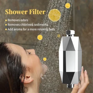 Shower Filter Vitamin Water Filter Shower Head Filter for Hard Water Activated Carbon