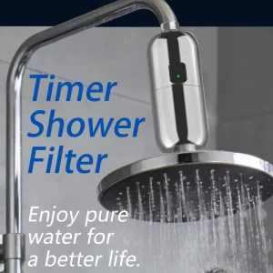 Shower Filter with Multi Stage Filtration (KDF + Carbon + Vitamin C) Reduces Chlorine Shower Purifier Skincare Water Filter