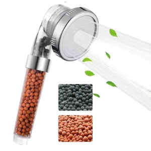 Shower Head Shower Filter for Hard Water High Pressure Water Saving Shower Head Handheld 3 Modes