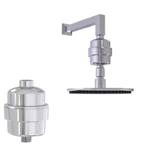 Shower Head Water Filter Shower Filter Vitamin C Bathroom Improve Skin Bath Filter Purifier
