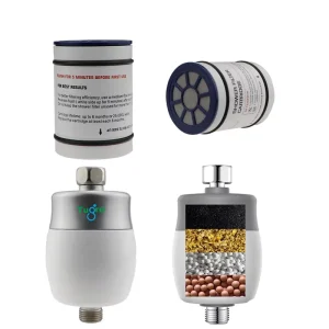 Shower Head Water Filter for Hard Water Shower Purifier Helps Fast Clean Fluoride Chlorine and Heavy Metals