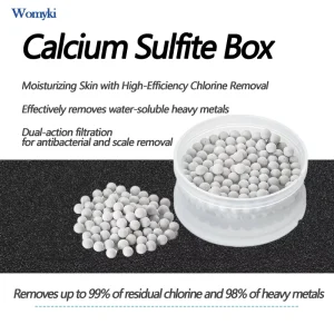 Showerhead Filter Calcium Sulfite Material Compatible with Models 11101 11102 Etc. Some Products Require Customization
