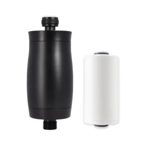Silver 10-12 Stage KDF 55 Calcium Sulfate Activated Carbon Stainless Steel Shower Water Filter for Household Use