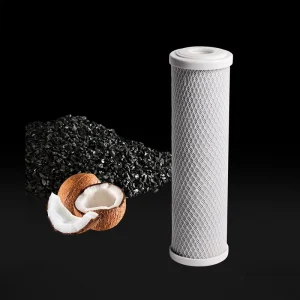 Silver Impregnated Activated Carbon Filter Cartridge Anti-Bacterial Water Filter for Outdoor Reverse Osmosis
