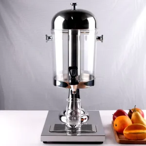 Single Faucet and Double Faucet Stainless Steel Drink Dispensers Cold Juice Beer Beverage Dispenser