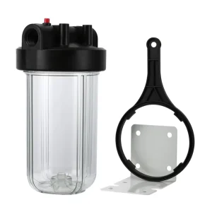 Single-Stage 10-Inch Drinking Water Filter Purifier with 4.5-Inch Transparent Housing