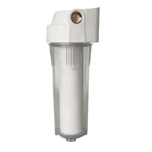 Single Stage Filter Clear Housing for Household Water Purifiers Wall Mountable Household Water Filters