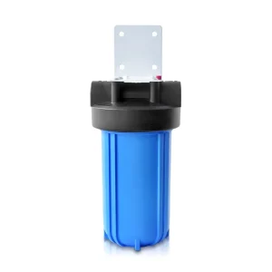 Single Stage Whole House Water Filter Housing with 10 x 4.5 Inch Carbon or Sediment Filter