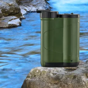 Single-User Electric Pump Portable Outdoor Water Filter and Purifier ABS 660g