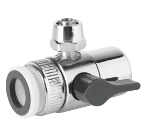 Single-Way Water Purifier Diverter Valve with Multi-Function Filter Single-Cut Metal Diverter Valve for Drinking Water