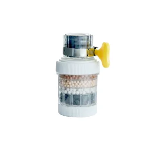 Six Layer Modern Splash Proof Faucet Filter Tap Water Purifier for Kitchen Bathroom Apartment Water Saving Shower Tap