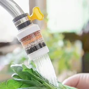 Six Layer Removable Washable Household Faucet Filter Universal Splash Proof Shower Water Saver Kitchen Tap Water Filter Plastic