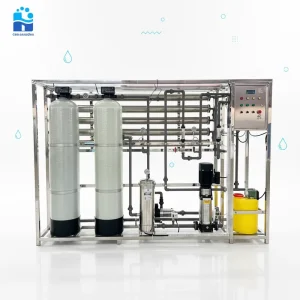 Skid-Mounted 1000LPH Reverse Osmosis System EDI UV Water Purifier RO System for Industrial Water Treatment