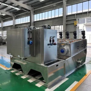 Sludge Dewatering Machine Screw Press Water Treatment Machinery
