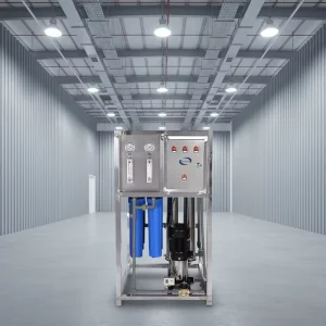 Small 250L/Hour Water Treatment Machinery with First-Stage RO Membrane Filtration Sand PP Core Components