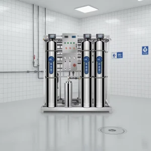 Small 500L H Stainless Steel 4040 RO Water Treatment Machinery with Pump 1 Year Warranty for School Drink Water Purification