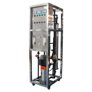 Small 500L/HR RO Filtration Plant Steel Reverse Osmosis Drinking Water Treatment Machine for Home Use